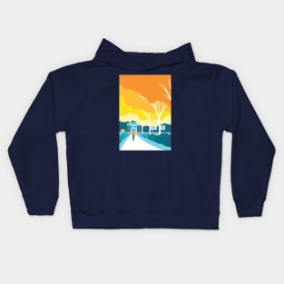 Autumn Stroll Kids Hoodie